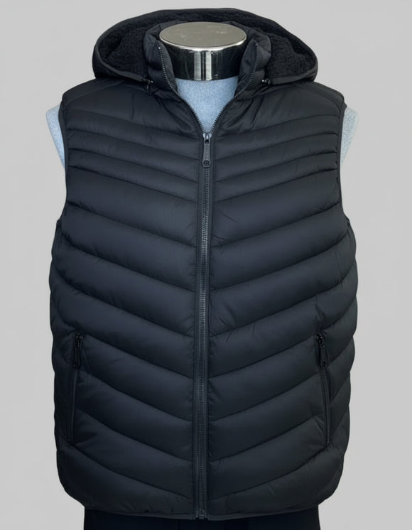 Chaleco Con Gorro Caballero Lee Hanton Mv807 — Lee Hanton