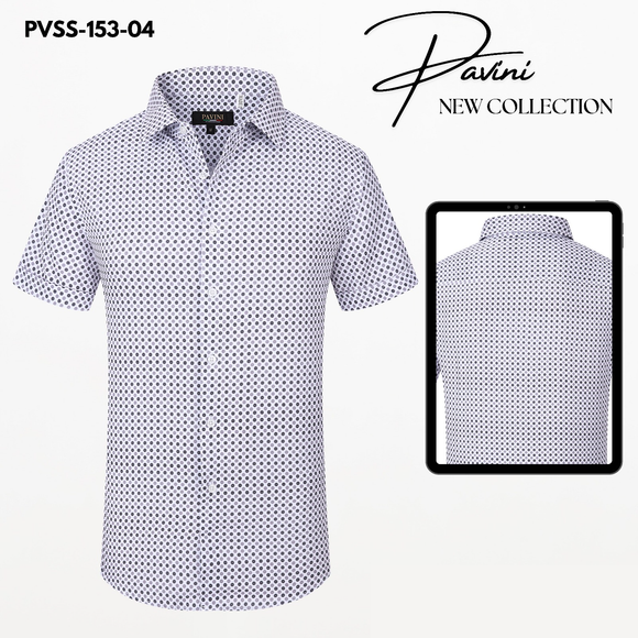 CAMISA MANGA CORTA PAVINI - PVSS153-04