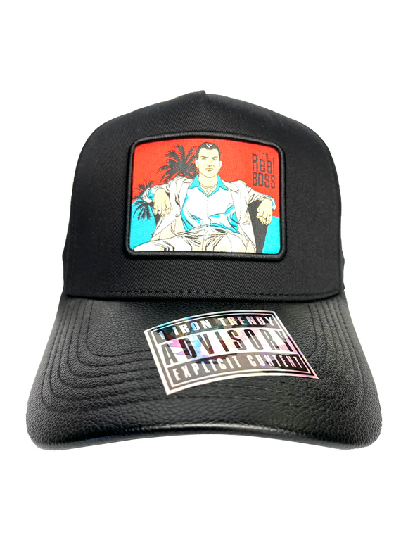 1IRONTRENDY THE REAL BOSS BLACK