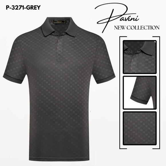 PLAYERA TIPO POLO PAVINI P-3271