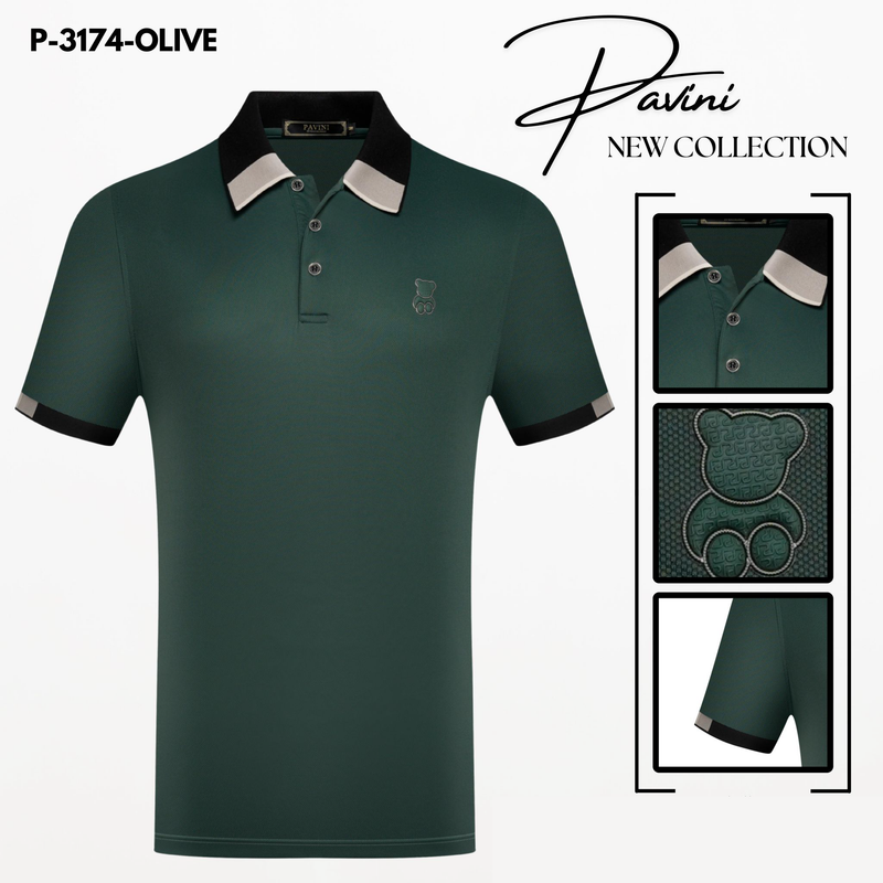 PLAYERA TIPO POLO PAVINI P-3174 — Pavini