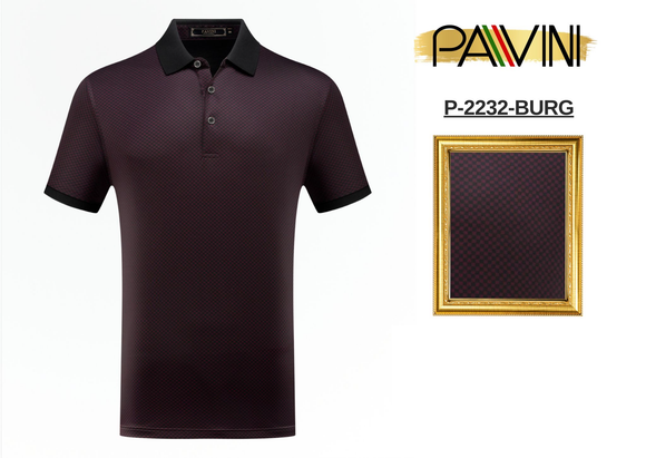 PLAYERA TIPO POLO PAVINI P-2232#