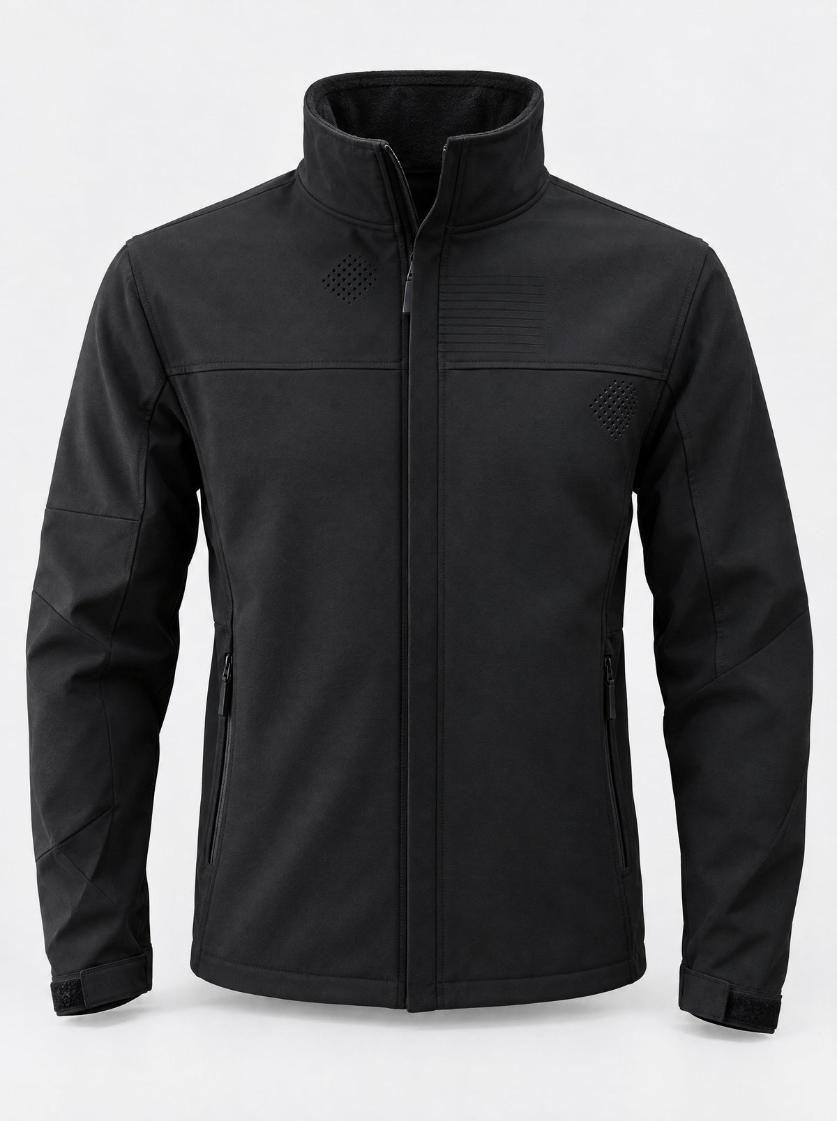 Chamarra Weatherproof VE821 Negro — vista frontal