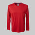 PLAYERA DEPORTIVA POLIÉSTER MANGA LARGA CABALLERO - PLAYERYTEES- ESTILO 950CL — PLAYERYTEES