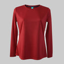 PLAYERA DEPORTIVA POLIÉSTER MANGA LARGA DAMA - PLAYERYTEES- ESTILO 950DL — PLAYERYTEES