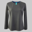 PLAYERA DEPORTIVA POLIÉSTER MANGA LARGA DAMA - PLAYERYTEES- ESTILO 950DL — PLAYERYTEES