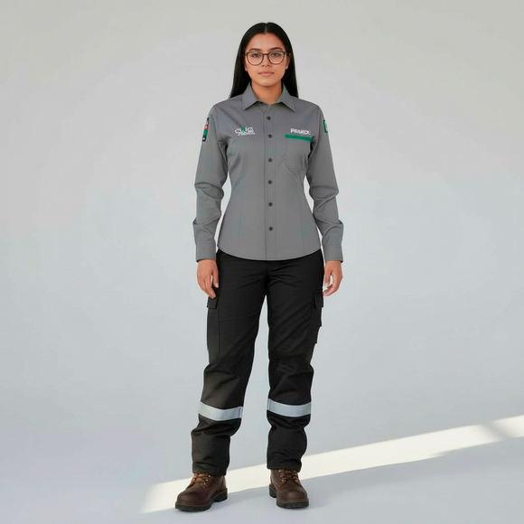 BLUSA PEMEX MY LAND M070DSV — MY LAND