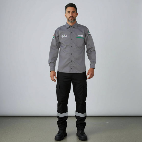 CAMISA PEMEX MY LAND CABALLERO M070CSV — MY LAND