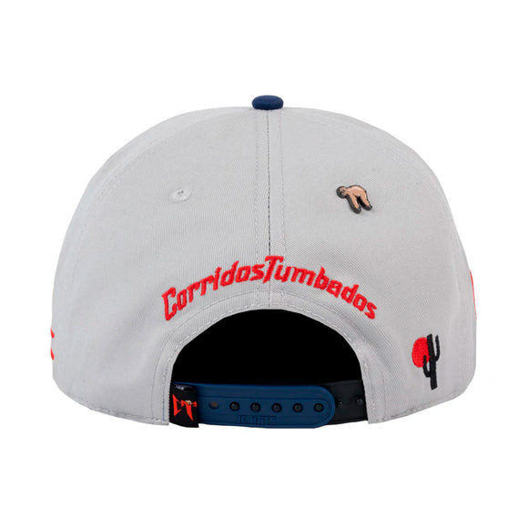 Gorra JC Hats Natanael Cano CT Gray/Navy — JC Hats