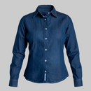 BLUSA DE MEZCLILLA NAVY MY LAND M420DNV — MY LAND