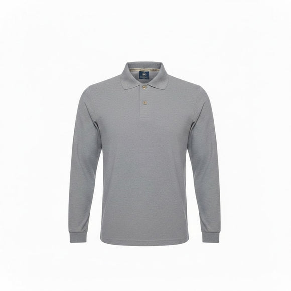 POLO MANGA LARGA ASSOLUTO DE LA LINEA GOLD PARA UNISEX - APOLC — ASSOLUTO