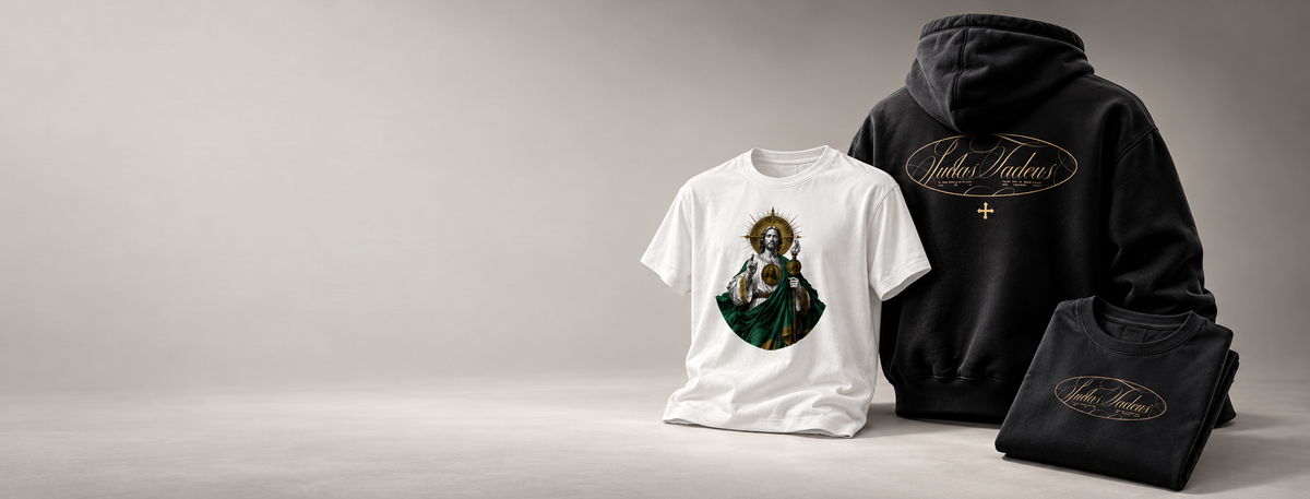 Nueva colección Judas Tadeus — camisetas y sudaderas