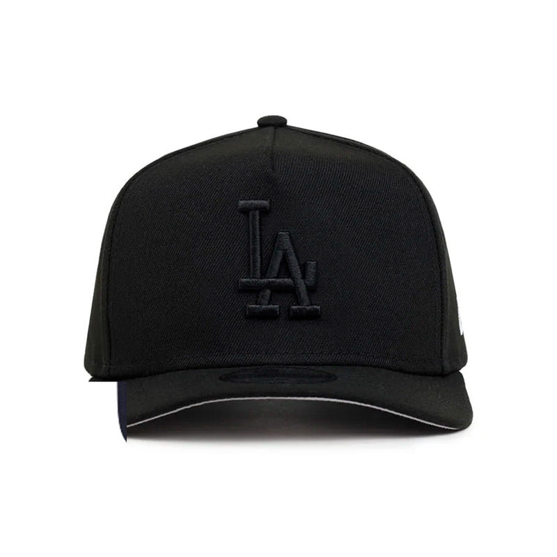 New Era Los Angeles Dodgers Negro Sobre Negro 9Fifty Marco A Snapback