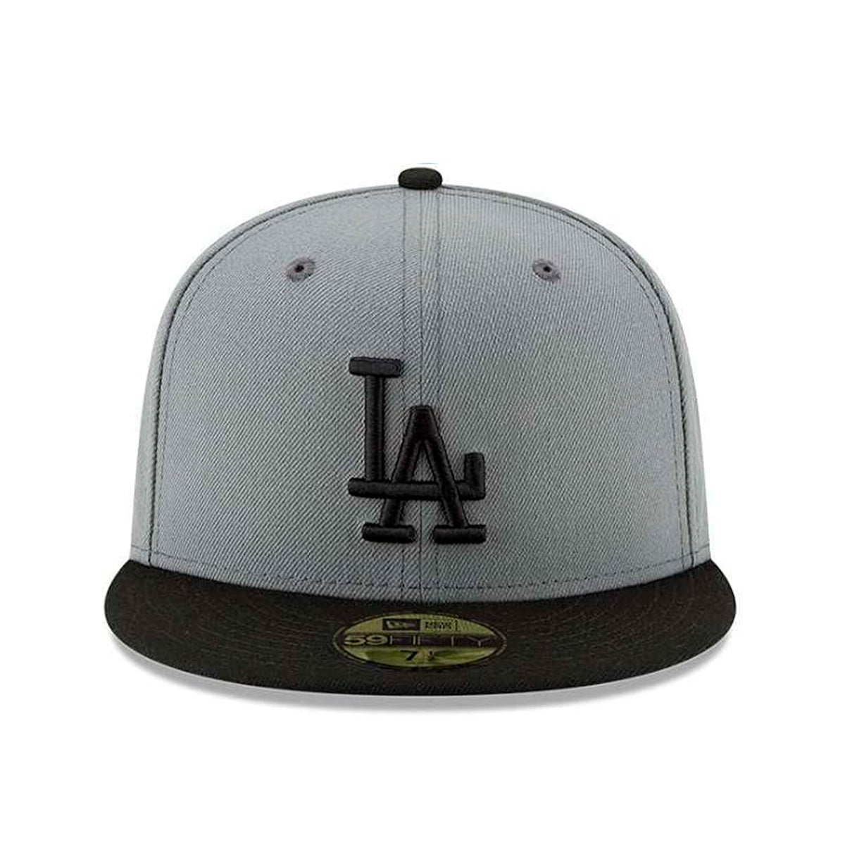 New Era 59Fifty MLB Basic Los Angeles Dodgers - Gorra ajustable color gris/negro