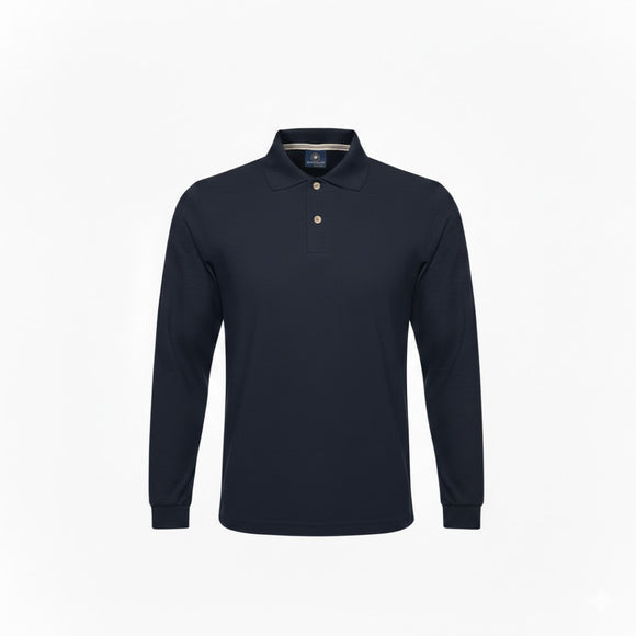 POLO MANGA LARGA ASSOLUTO DE LA LINEA GOLD PARA UNISEX - APOLC