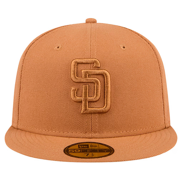 Gorra ajustada San Diego Padres New Era Color Pack 9FIFTY - Marrón