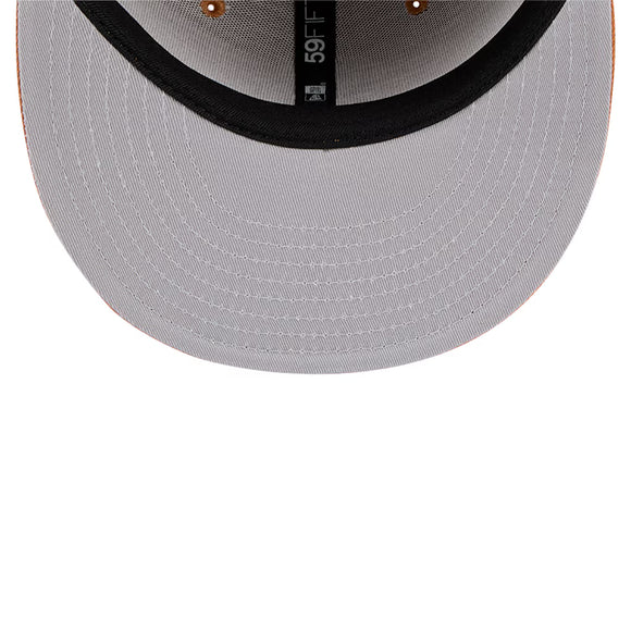 Gorra ajustada San Diego Padres New Era Color Pack 9FIFTY - Marrón