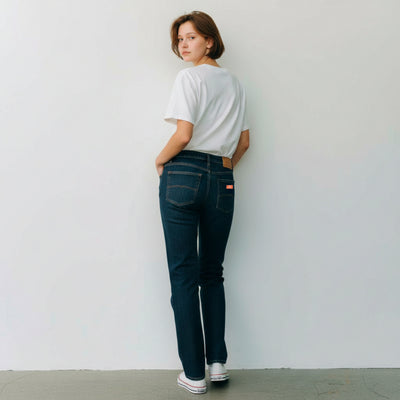 PANTALON MEZCLILLA CLASSIC FIT MY LAND DAMA M1972D