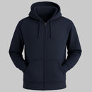 SUDADERA POLAR con Ziper Capucha y Cangurera CABALLERO LEEHANTON MJ104