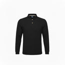 POLO MANGA LARGA ASSOLUTO DE LA LINEA GOLD PARA UNISEX - APOLC — ASSOLUTO