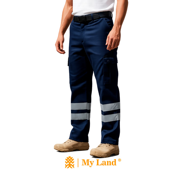 PANTALON PEMEX MY LAND CABALLERO M071CBK — MY LAND
