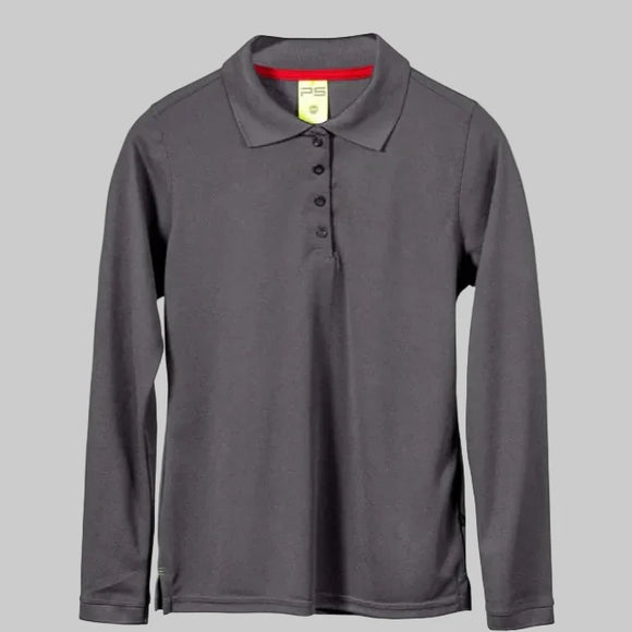 POLO POLIÉSTER SPORT MANGA LARGA DAMA- PLAYERYTEES - ESTILO 900DL — PLAYERYTEES
