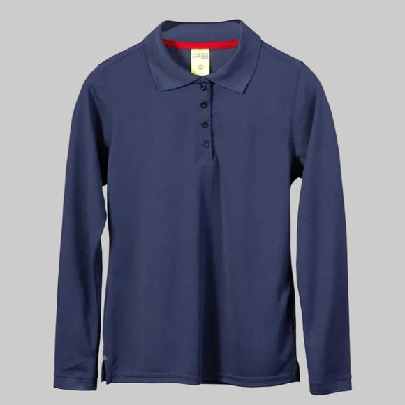 POLO POLIÉSTER SPORT MANGA LARGA DAMA- PLAYERYTEES - ESTILO 900DL
