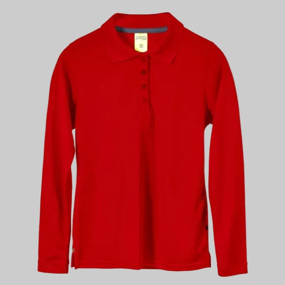POLO POLIÉSTER SPORT MANGA LARGA DAMA- PLAYERYTEES - ESTILO 900DL — PLAYERYTEES