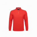 POLO MANGA LARGA ASSOLUTO DE LA LINEA GOLD PARA UNISEX - APOLC — ASSOLUTO