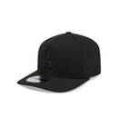 New Era Los Angeles Dodgers Negro Sobre Negro 9Fifty Marco A Snapback-5