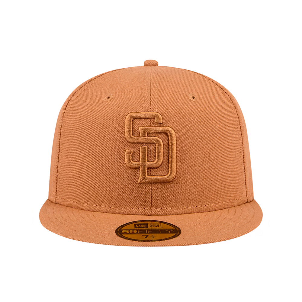 Gorra ajustada San Diego Padres New Era Color Pack 9FIFTY - Marrón