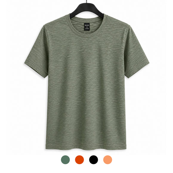 Playera Bones Slub cuello redondo manga corta caballero B375C — Bones