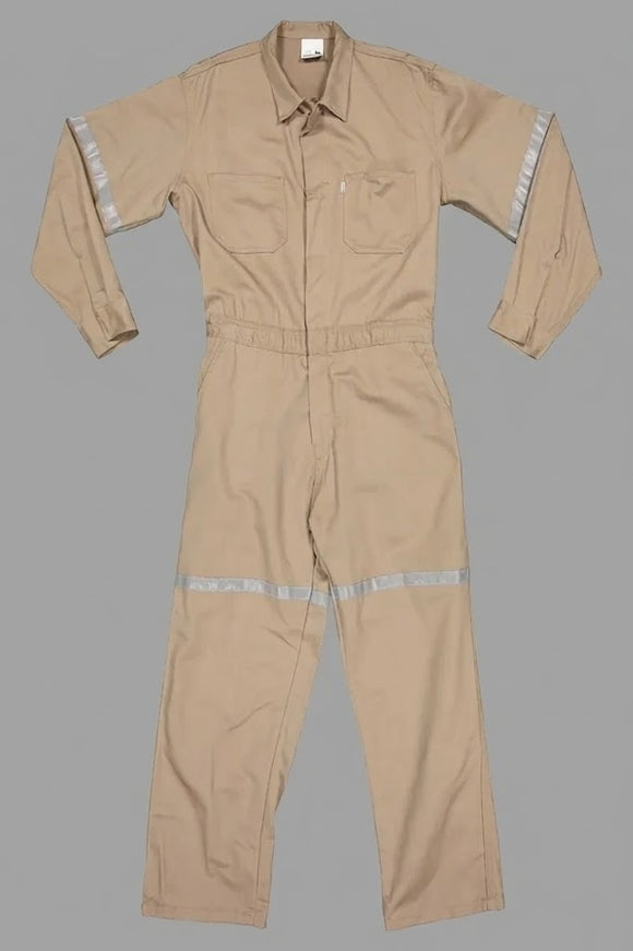 OVEROL GABARDINA UNITAM CON CINTA REFLEJANTE - U3810CC Y U2030CC