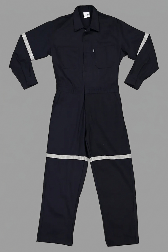 OVEROL GABARDINA UNITAM CON CINTA REFLEJANTE - U3810CC Y U2030CC — UNITAM