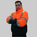 CHAMARRA DE SEGURIDAD ACOLCHADA DE ALTA VISIBILIDAD MY LAND — Lee Hanton