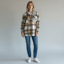 CHAMARRA MODA CUADROS C/FORRO WVE-018-2