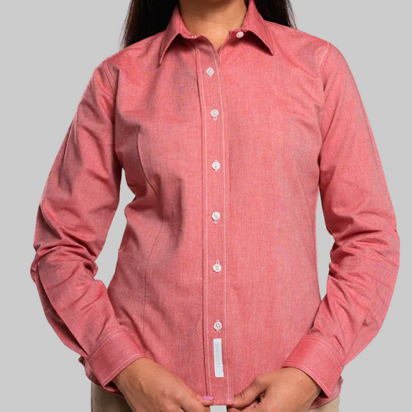 BLUSA OXFORD MY LAND M416DBK - M416DAP - M416DWH - M416DFB - M416DRD — MY LAND