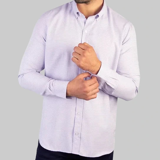 CAMISA SOUL & BLUES MORADA C1307 — Soul & Blues