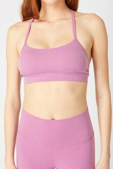 SOLID SEAMLESS RACERBACK BRA TOP- 2970TH