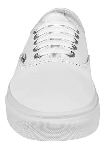 Tenis Vans Authentic Leather True White Piel Skate VN0A2Z5IL3H