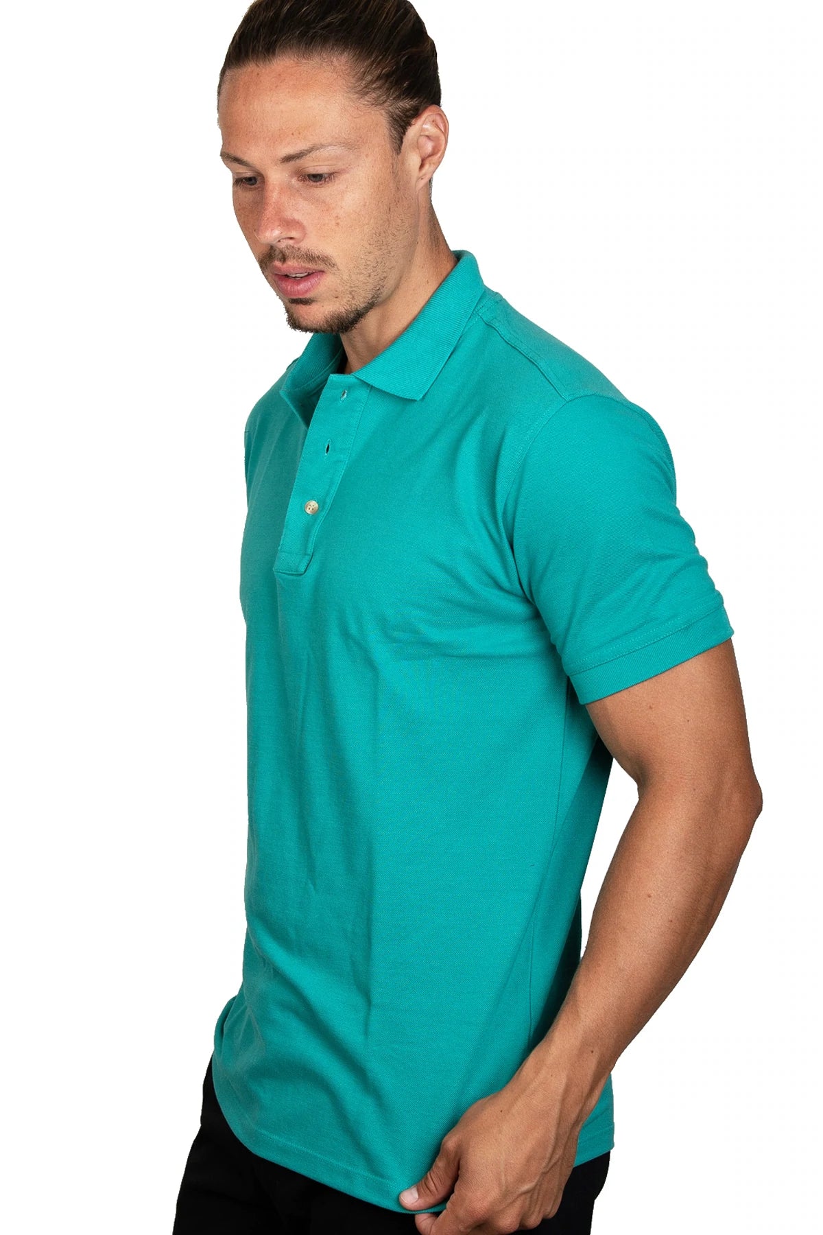 Playera Polo Esmeralda Regular Fit - 0