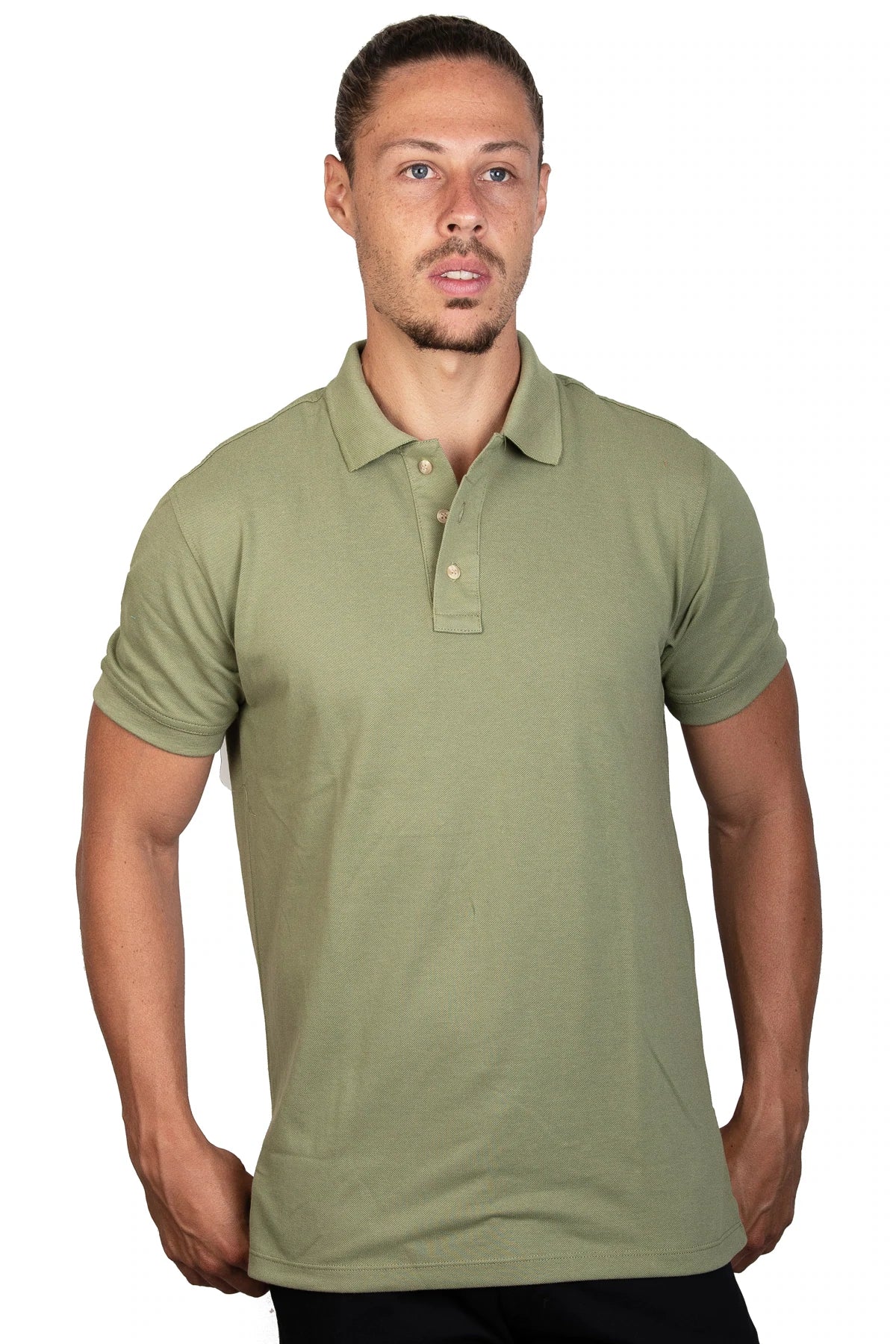 Playera Polo Hoja Regular Fit - 0