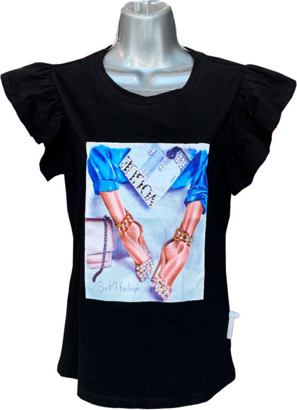 BLUSA  FASHION | NEGRO